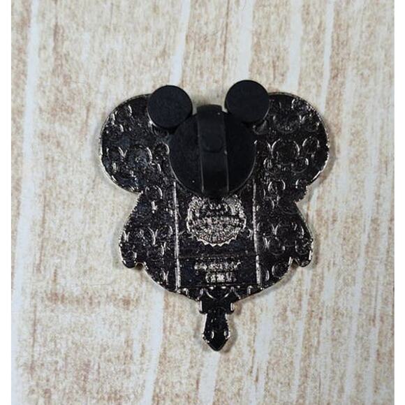 Cute Mickey Mouse Nerds Rock Pin for a Hat, Lapel, Lanyard, Jacket or Backpack - Picture 2 of 3